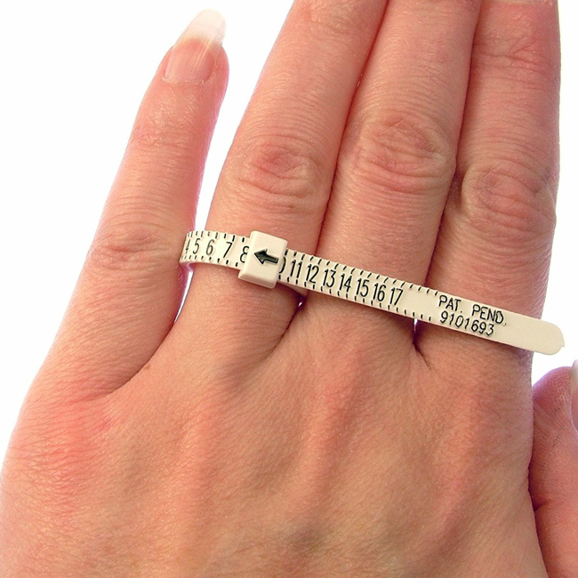 Ujjmérő műanyag gyűrű rendelés